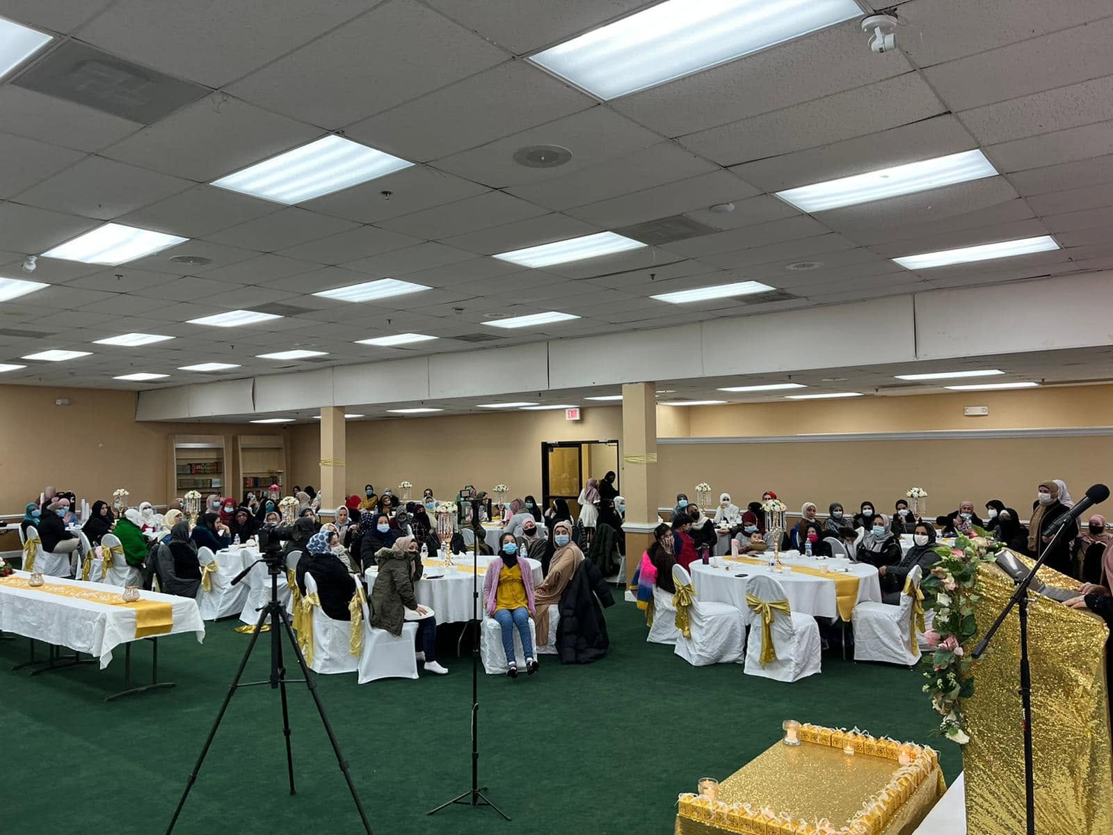 Families celebrating together at Imam Ali Center